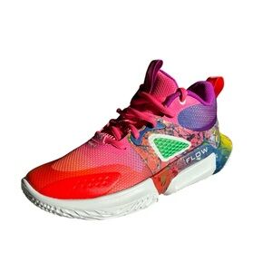 Size 6 -Under Armour Flow Breakthru 3 Aliyah PPL/White Basketball Women's Shoes
